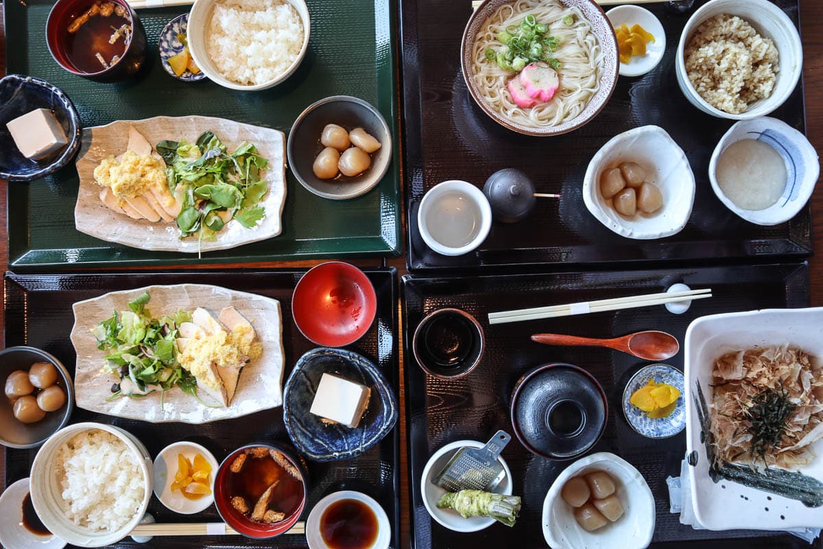 Lunch on our Asakusa Food Tour, Tokyo, Japan
