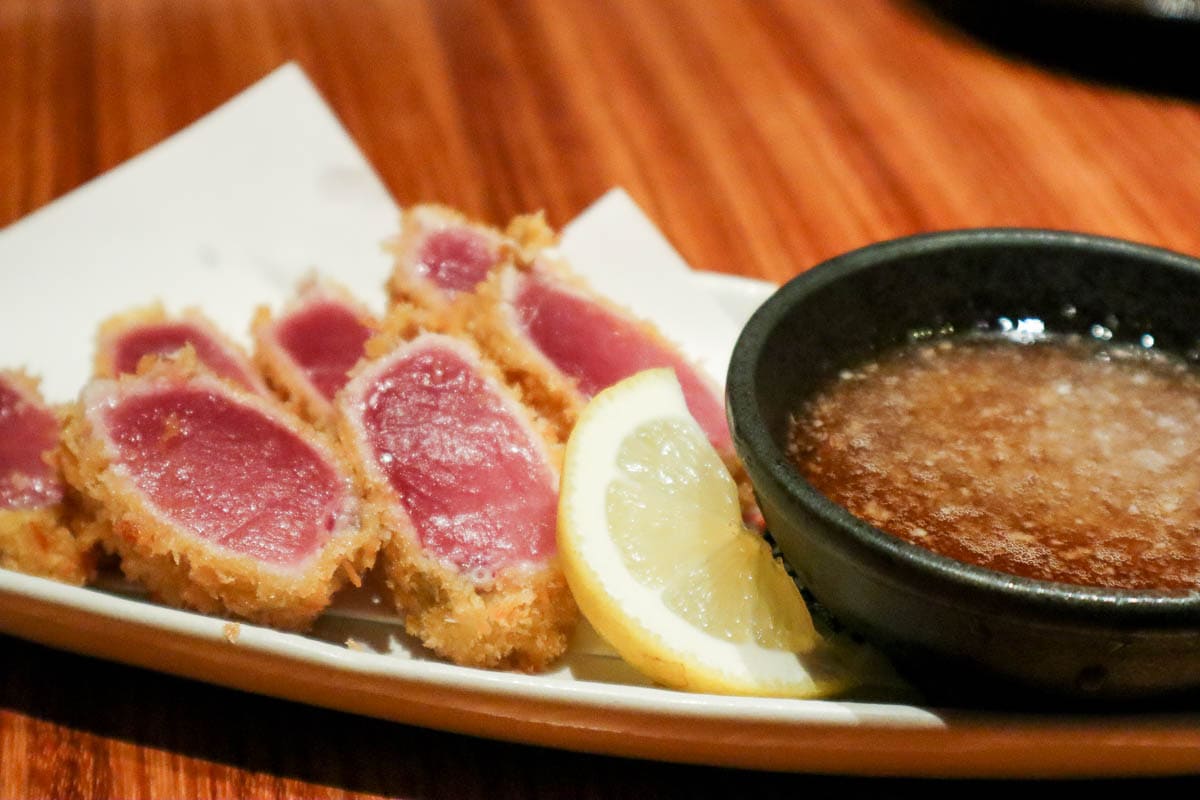 Seared tuna in Wakayama, Japan