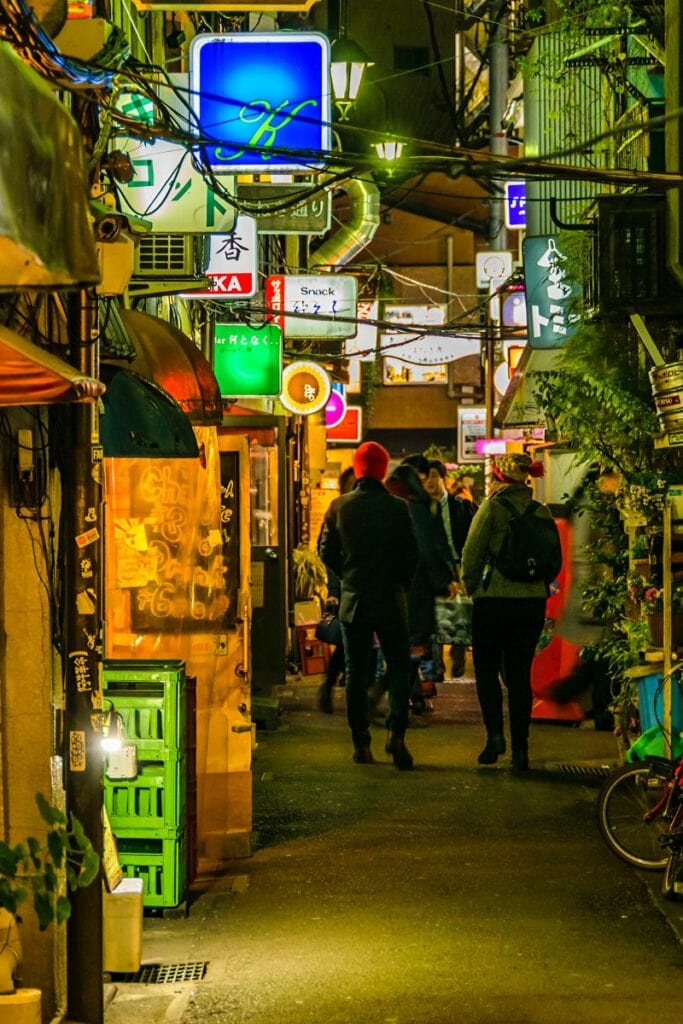 golden gai at night