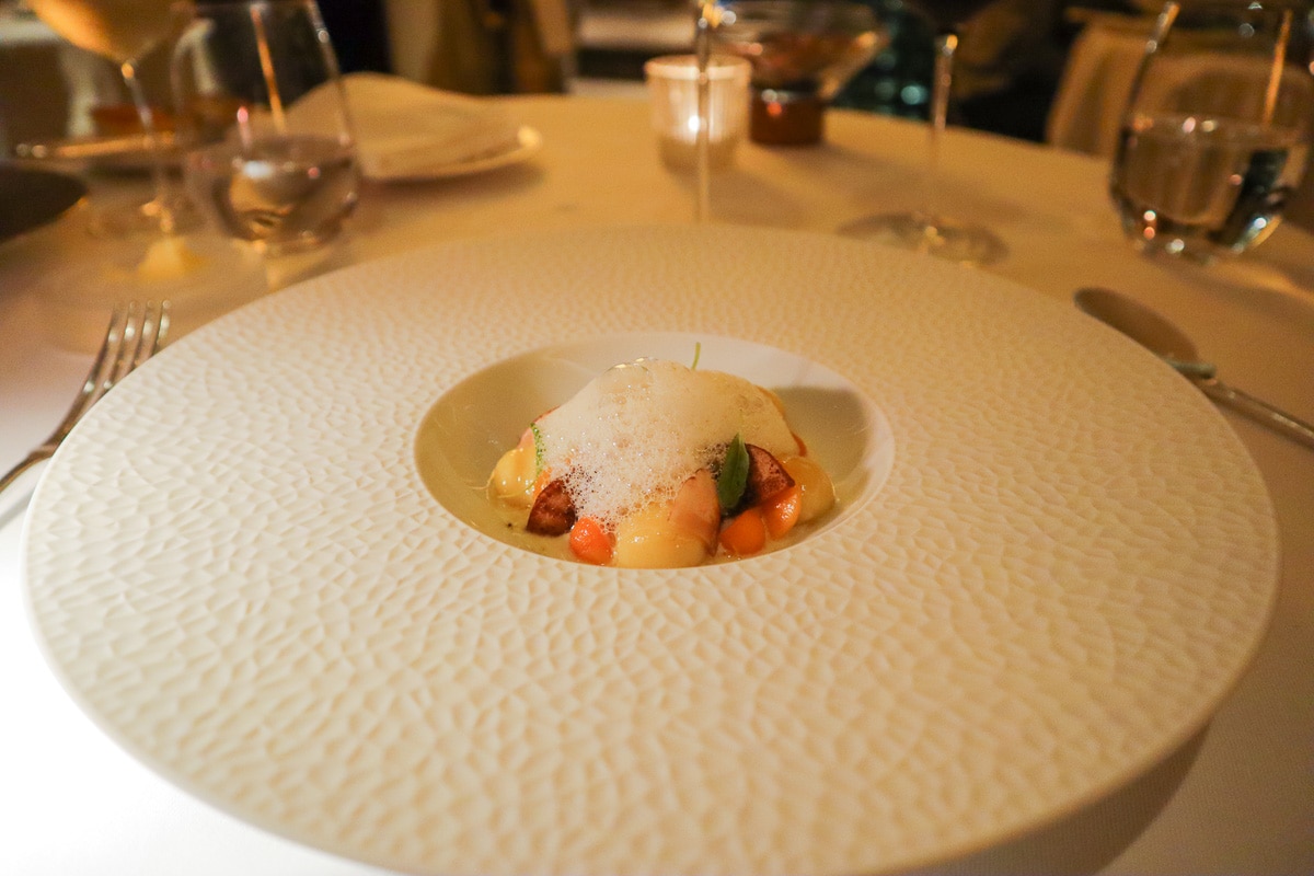 Gnocchi at Petrus Restaurant, London