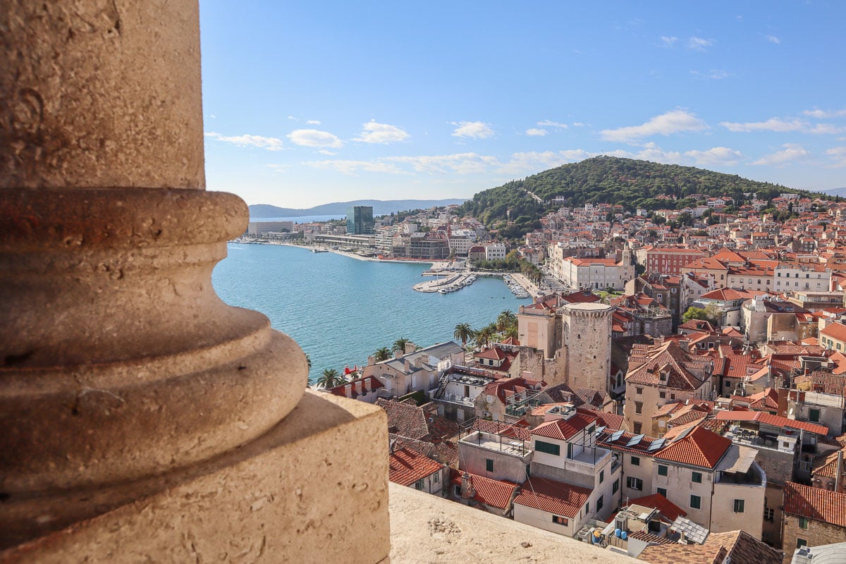 Incredible views from Split's Bell Tower