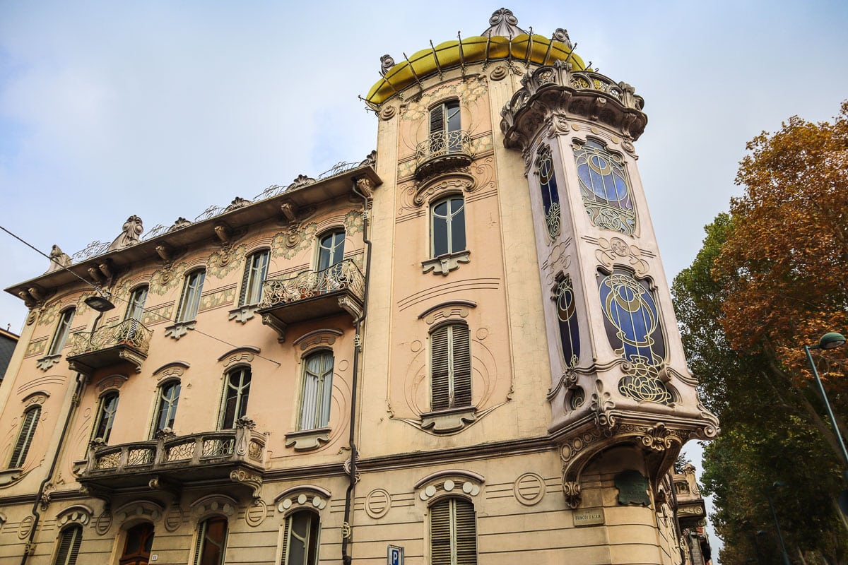 Examples of Italy’s Liberty architecture in Turin