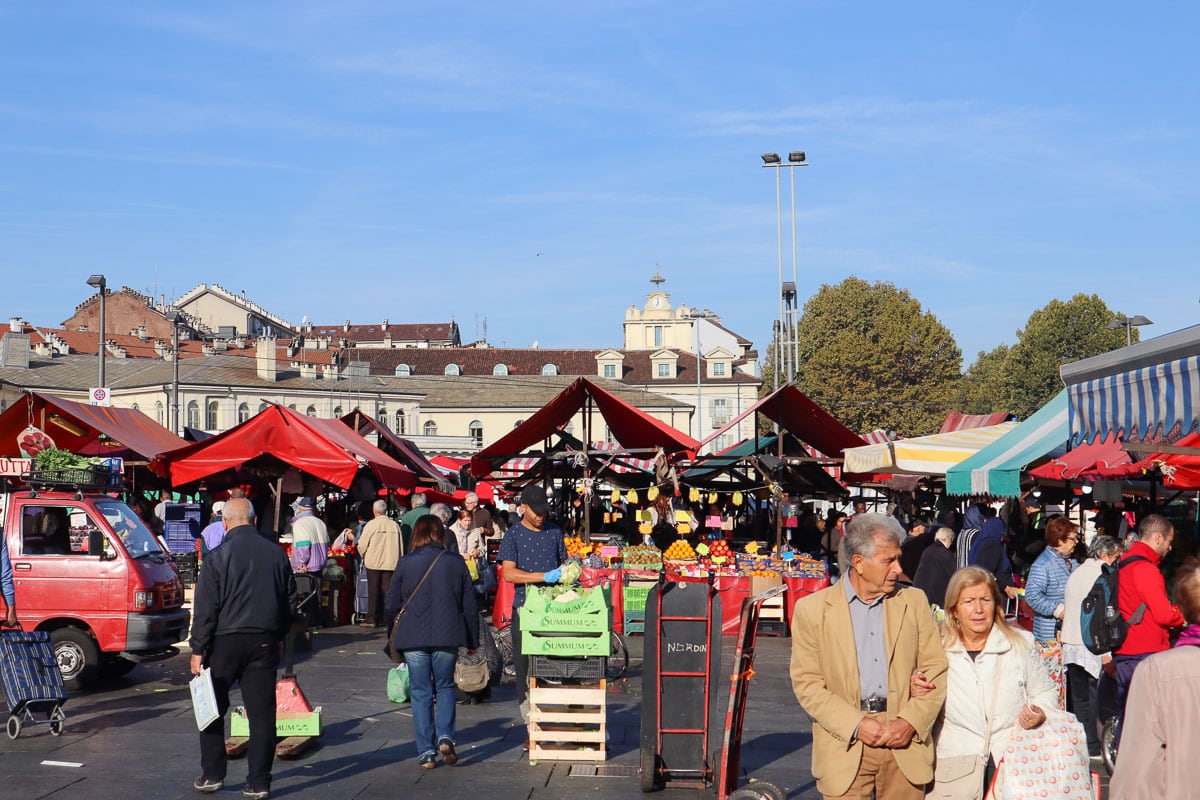 Porta Palazzo Market, Turin- one of my favourite things to do in Turin, Italy