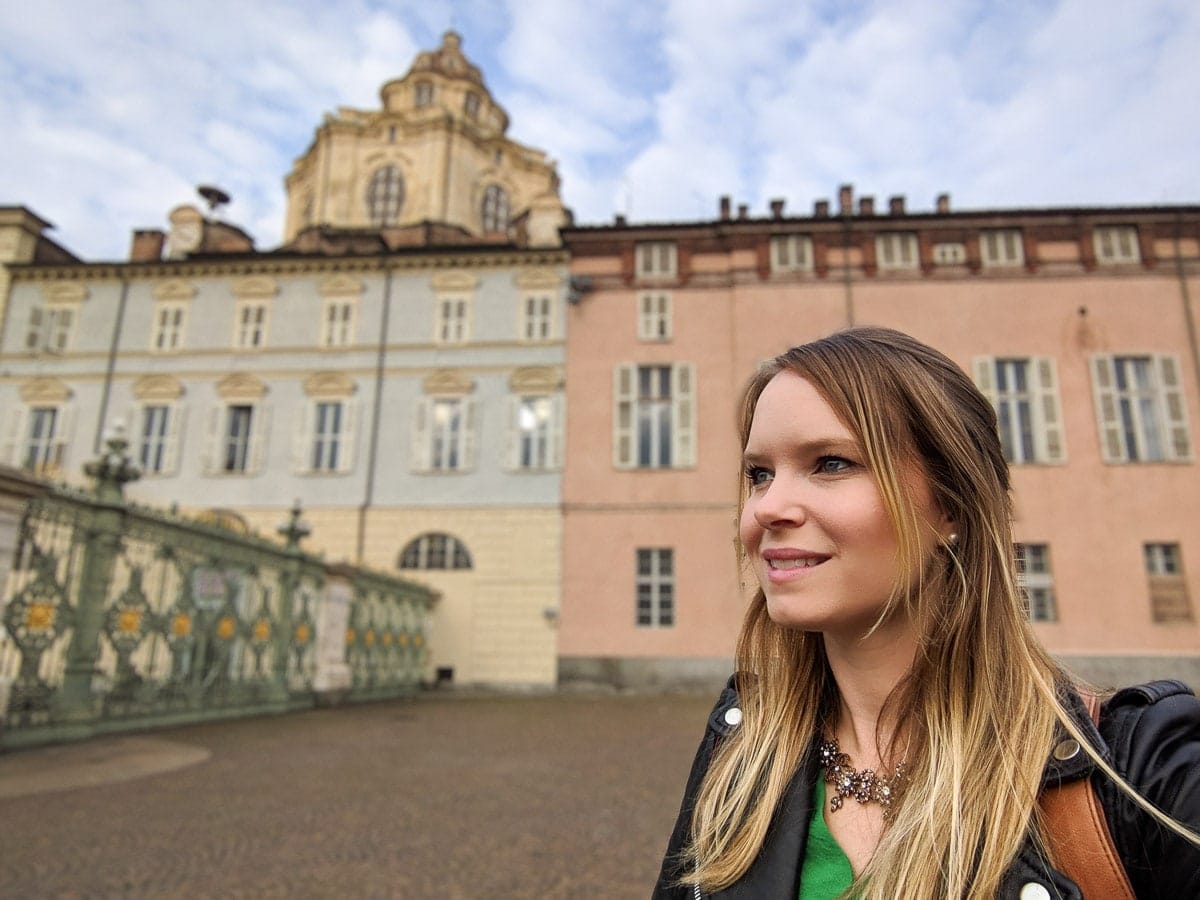 Exploring the pretty architecture in Turin, Italy
