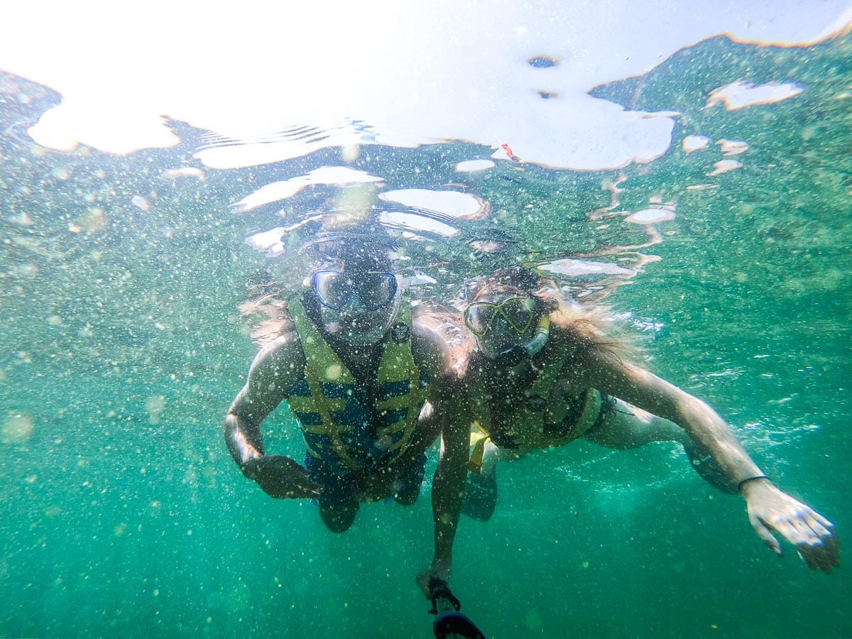 Snorkelling at Snoopy Island, Fujairah, UAE