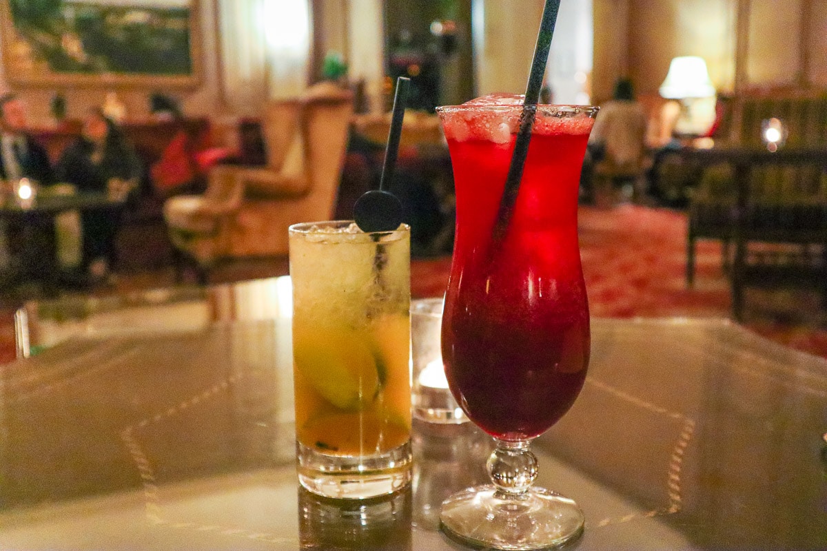 Cocktails at Luton Hoo Hotel