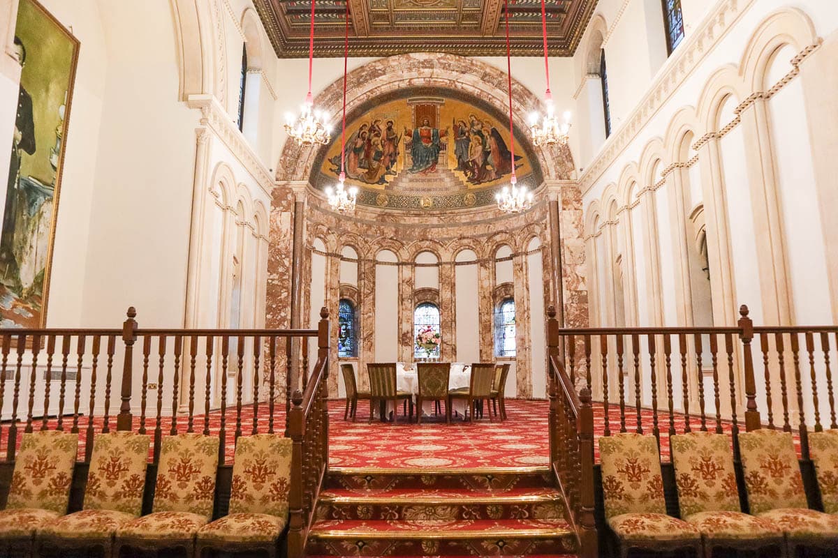 The chapel room at Luton Hoo Hotel, Golf & Spa