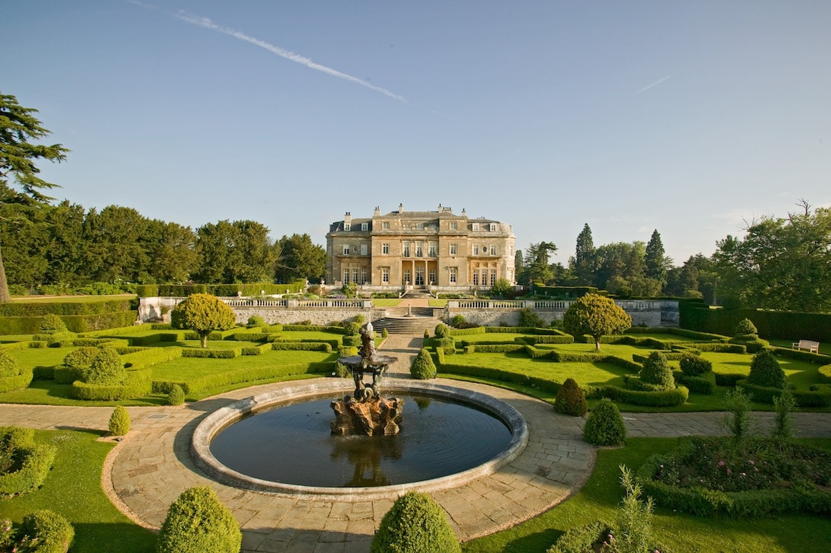 Exploring the gardens at Luton Hoo