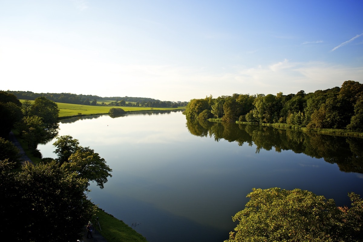 The lake at Luton Hoo