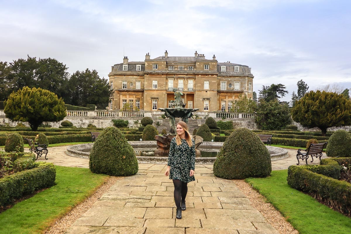 Exploring the gardens at Luton Hoo