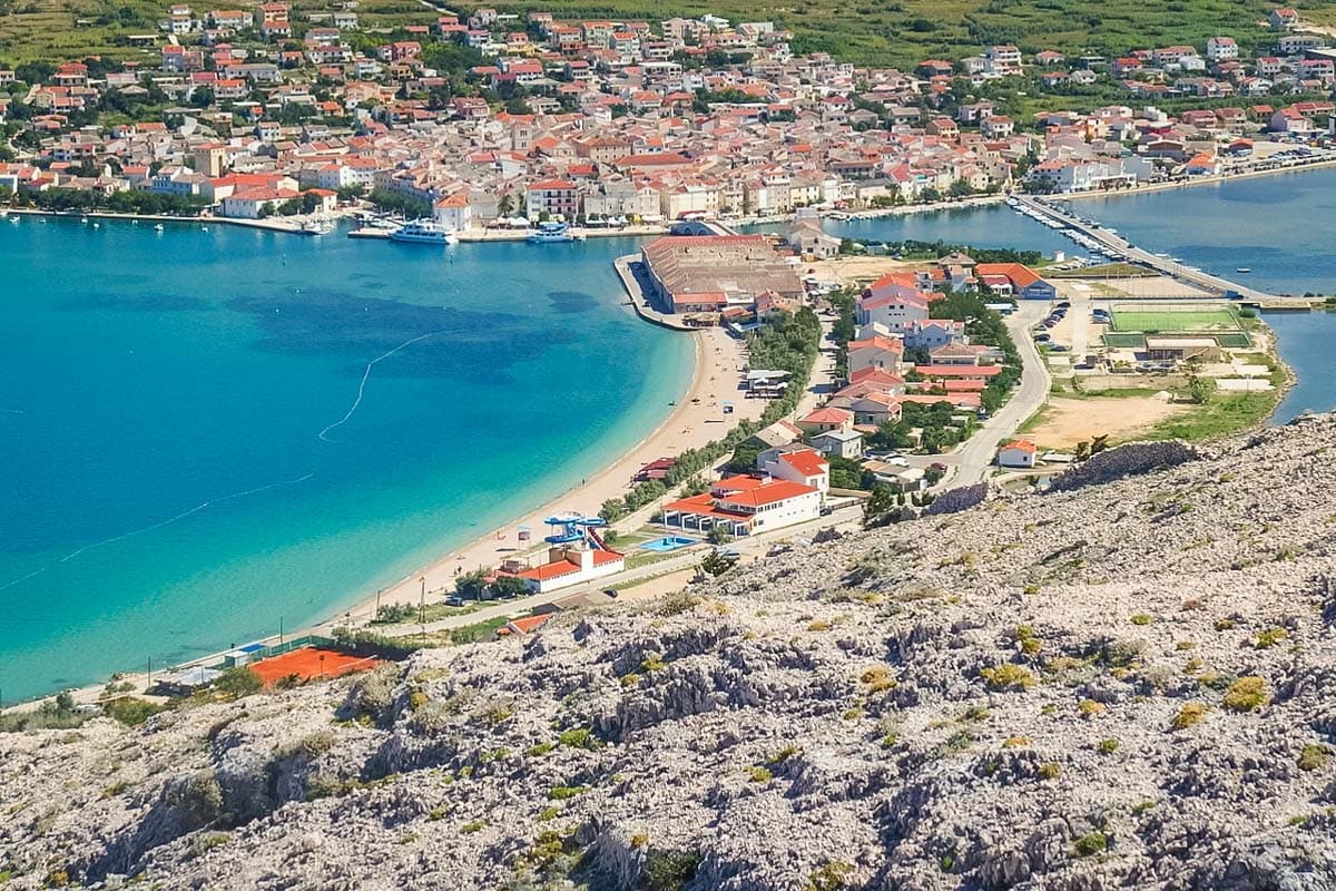 Sailing in Croatia? Visit Pag for views like this