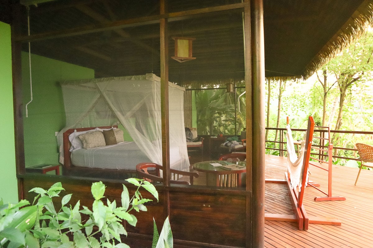 My room at Lapa Rios, Osa Peninsula