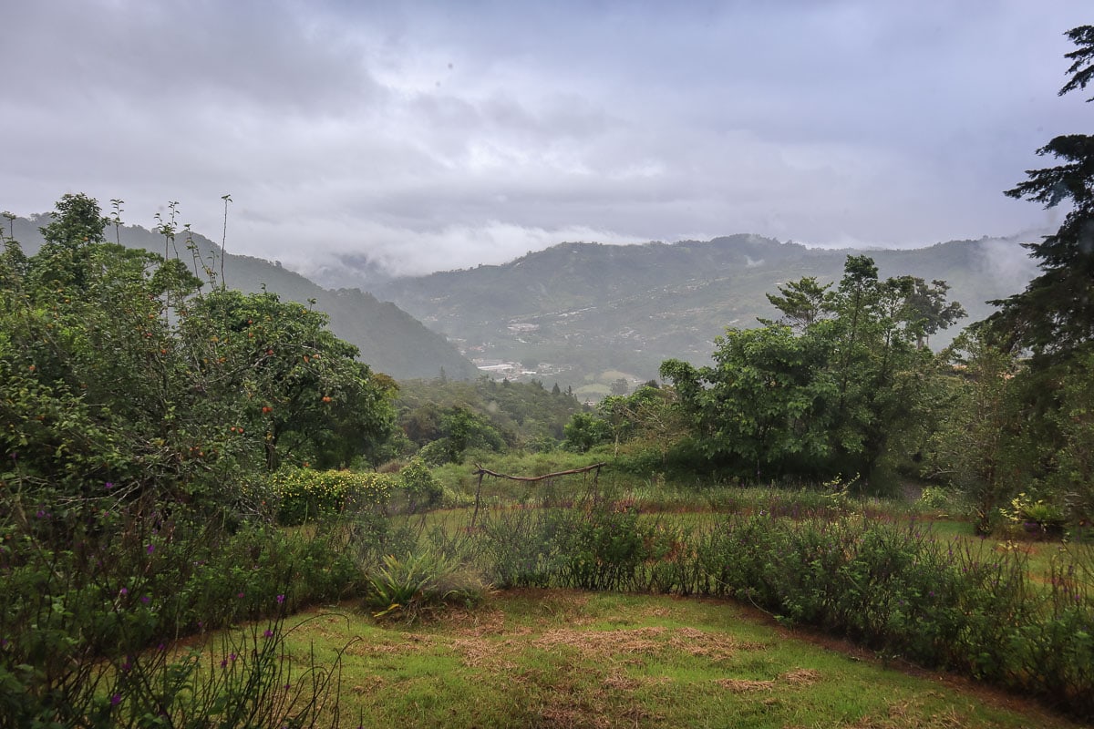 Views from Queveri, near Orosi
