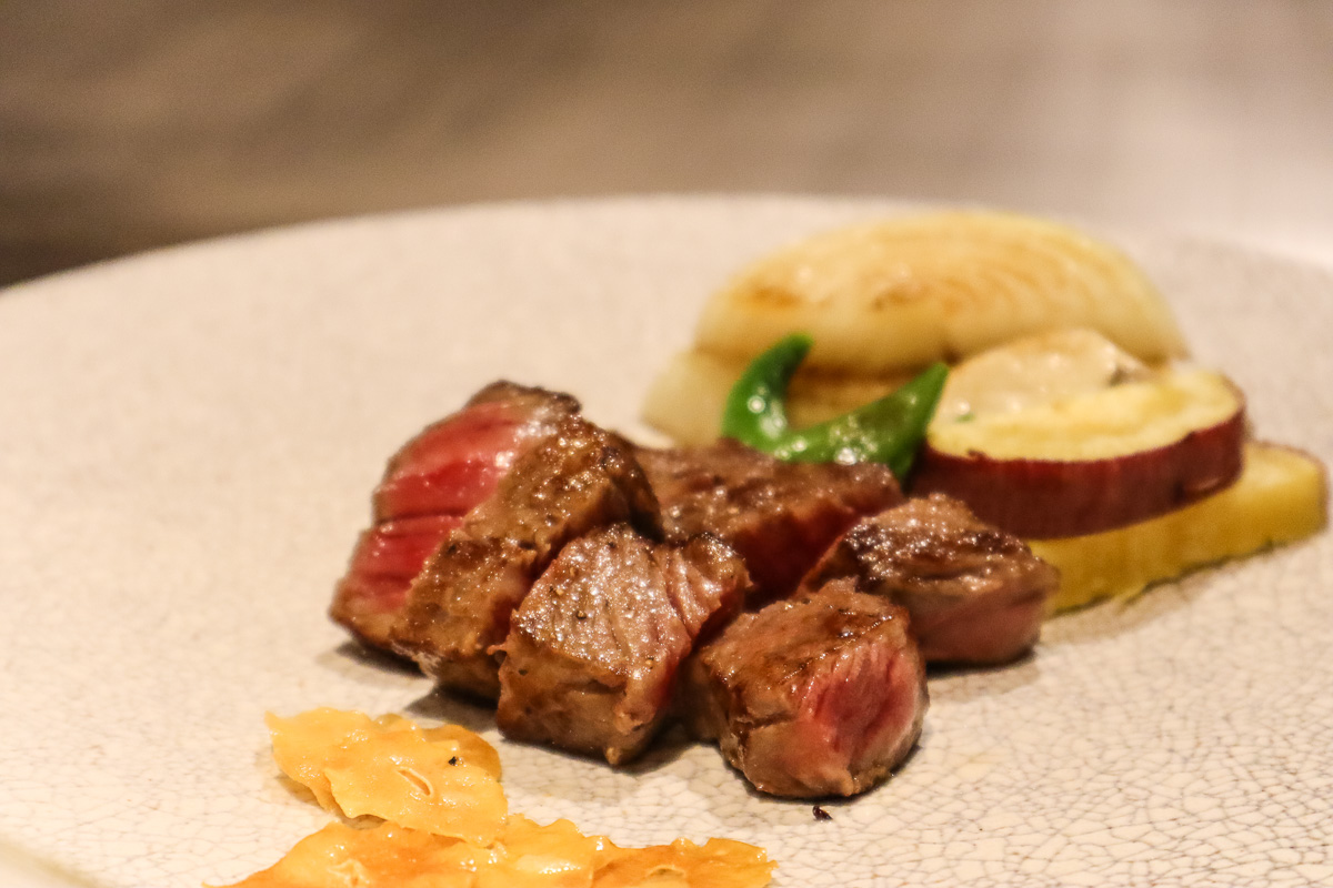 Kobe beef at Kobe Plaisir Restaurant