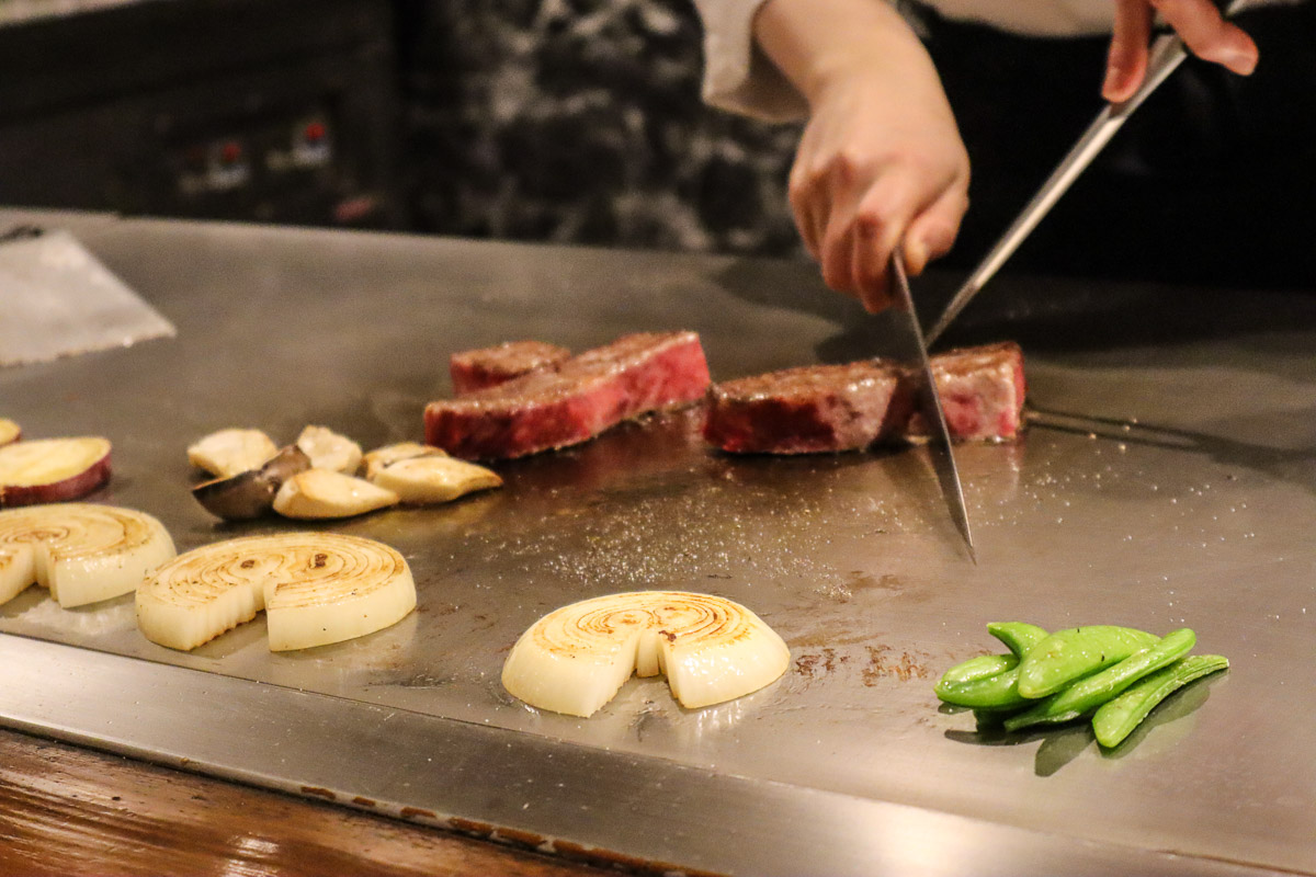 Kobe beef at Kobe Plaisir Restaurant
