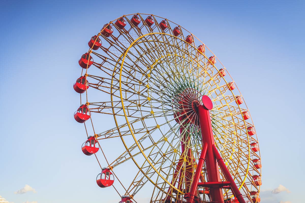 Kobe ferris wheel, Japan