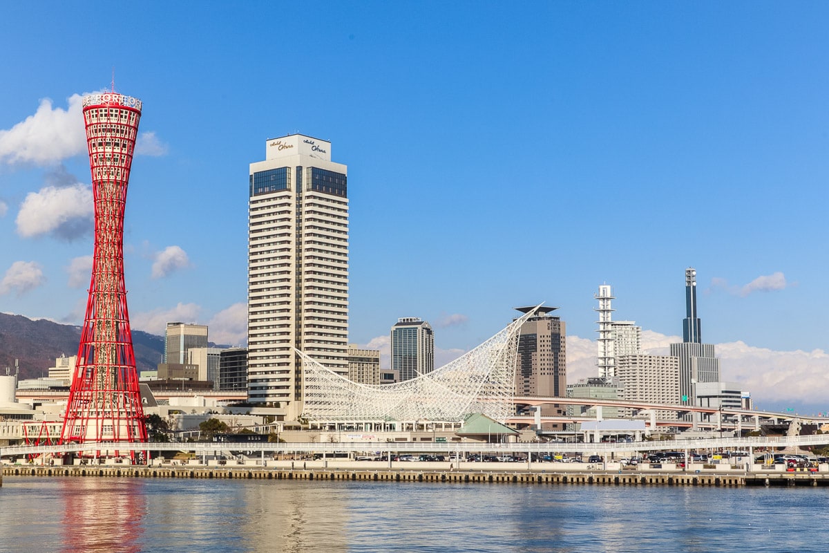 View of Kobe, Japan