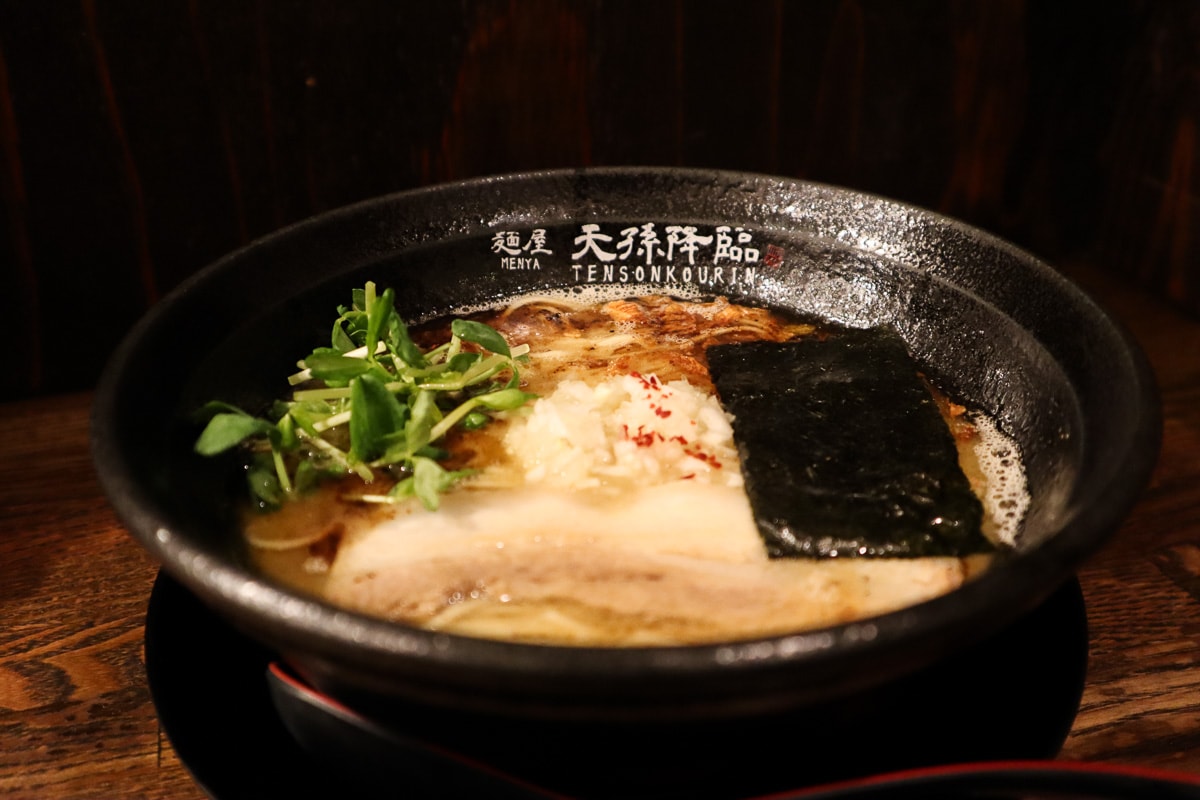 Ramen at Tensonkourin, Kobe