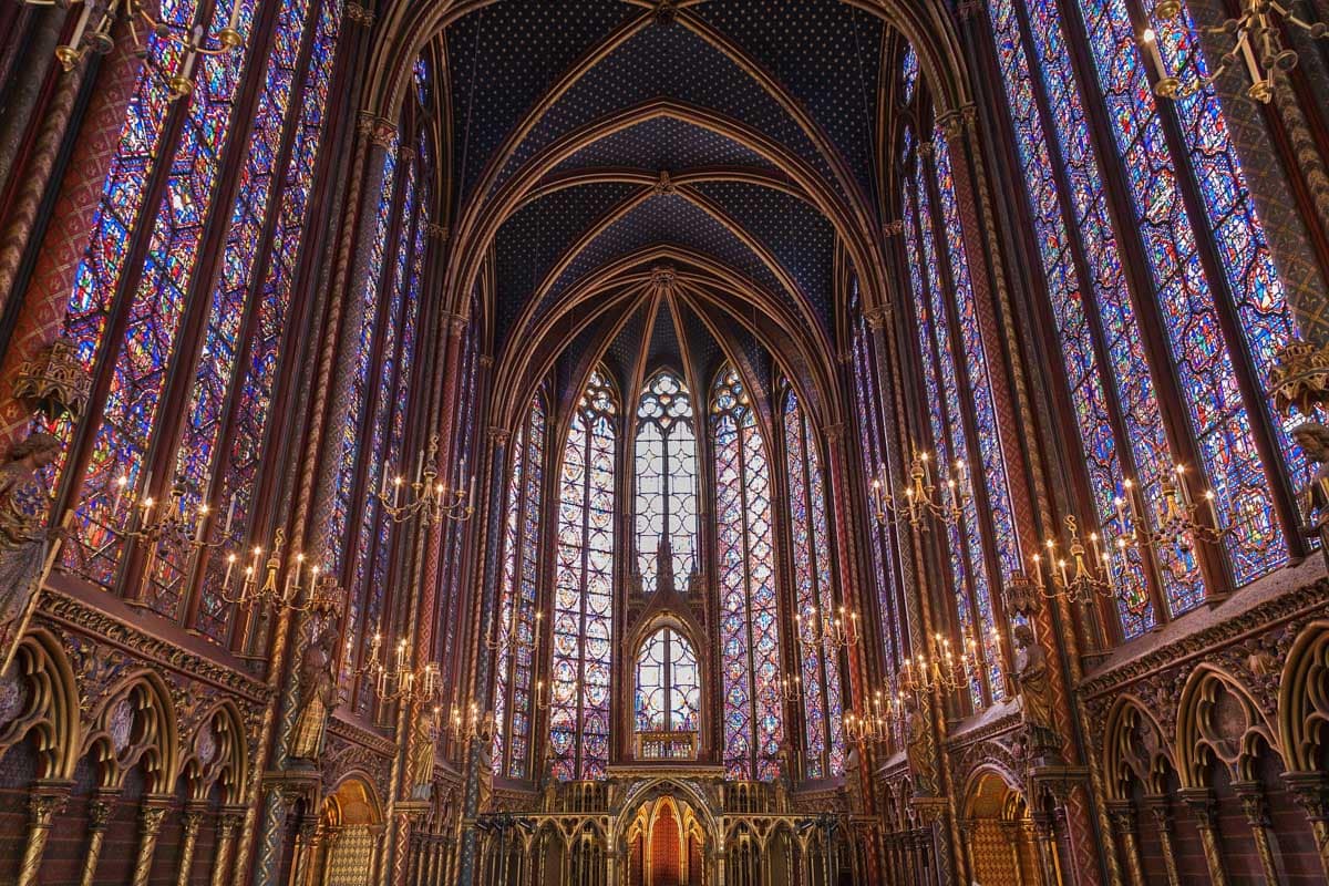 Sainte-Chapelle - a great place visit in Paris in winter