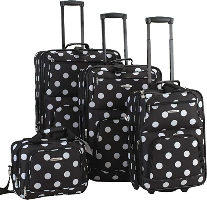 Rockland spotty luggage