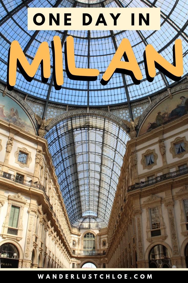 One day in Milan