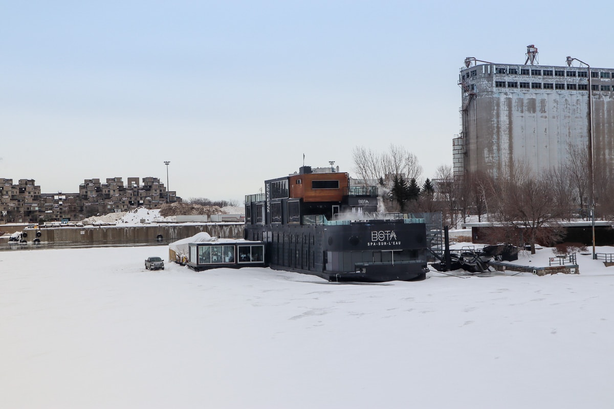 Bota Bota spa boat, Montreal