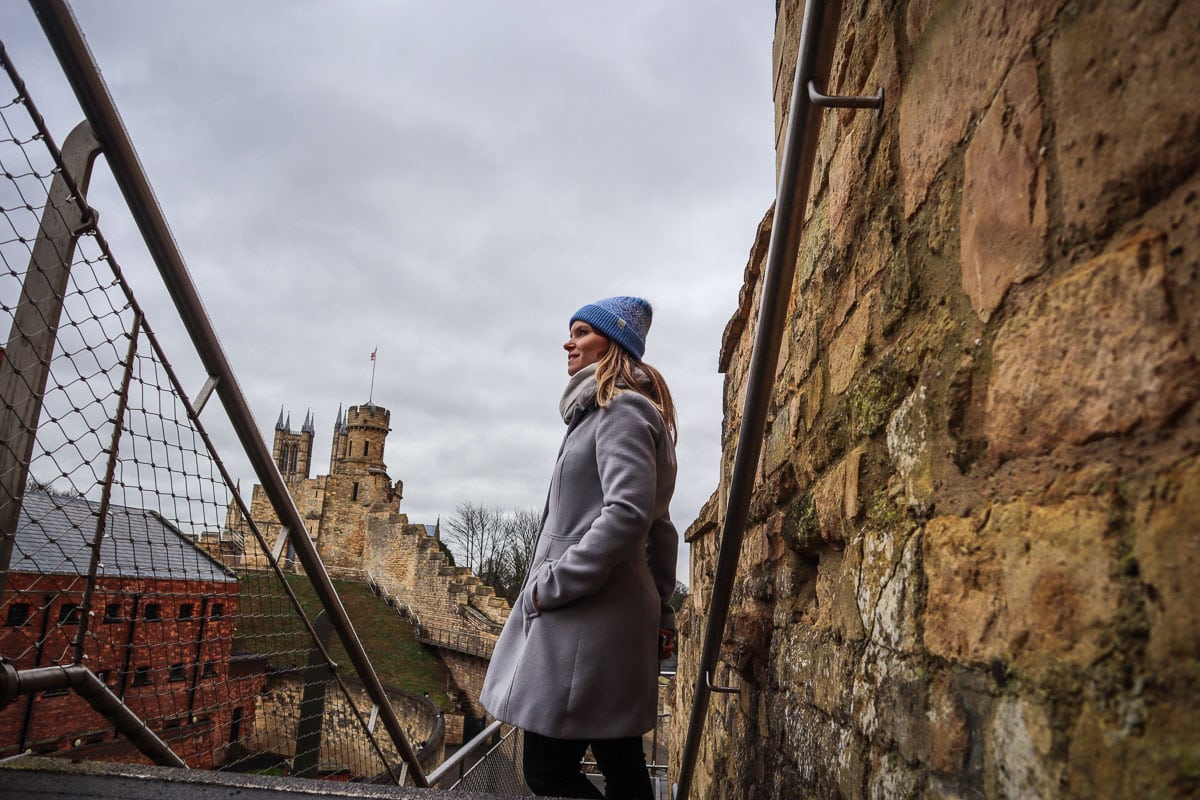 Walking Lincoln Castle Walls