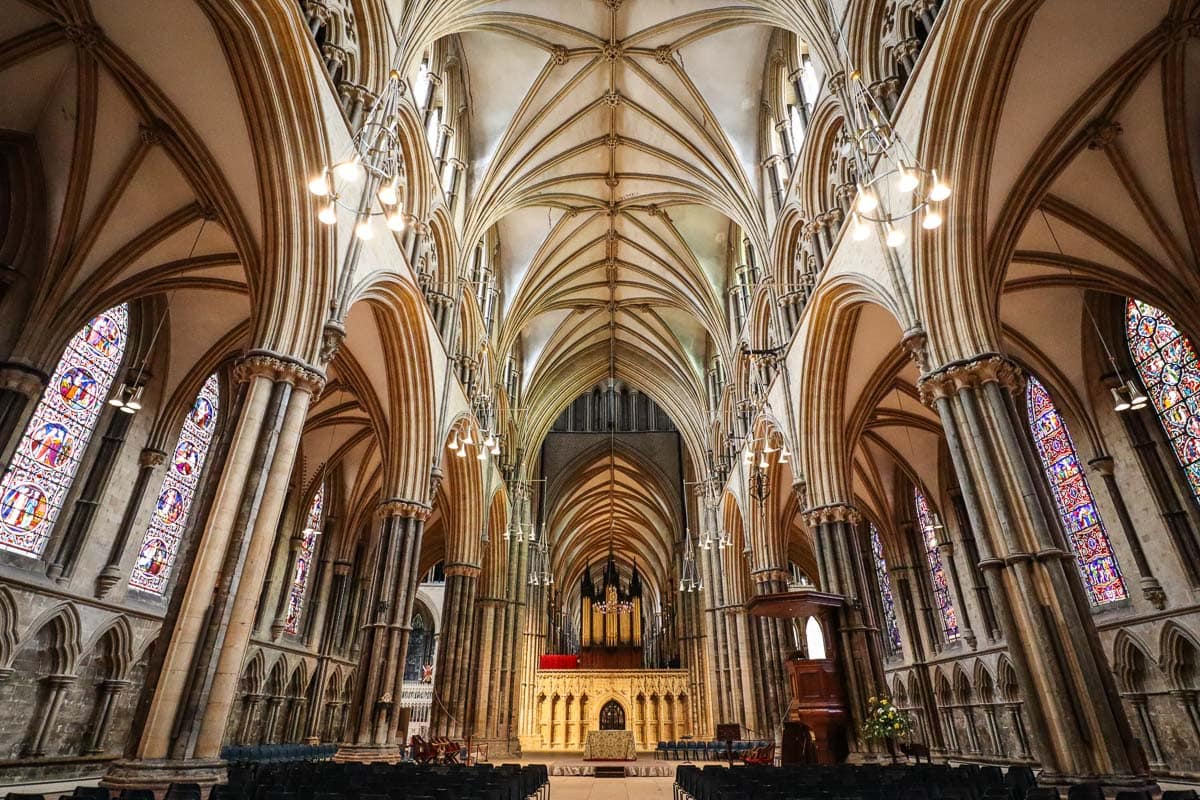 Inside Lincoln Cathedral