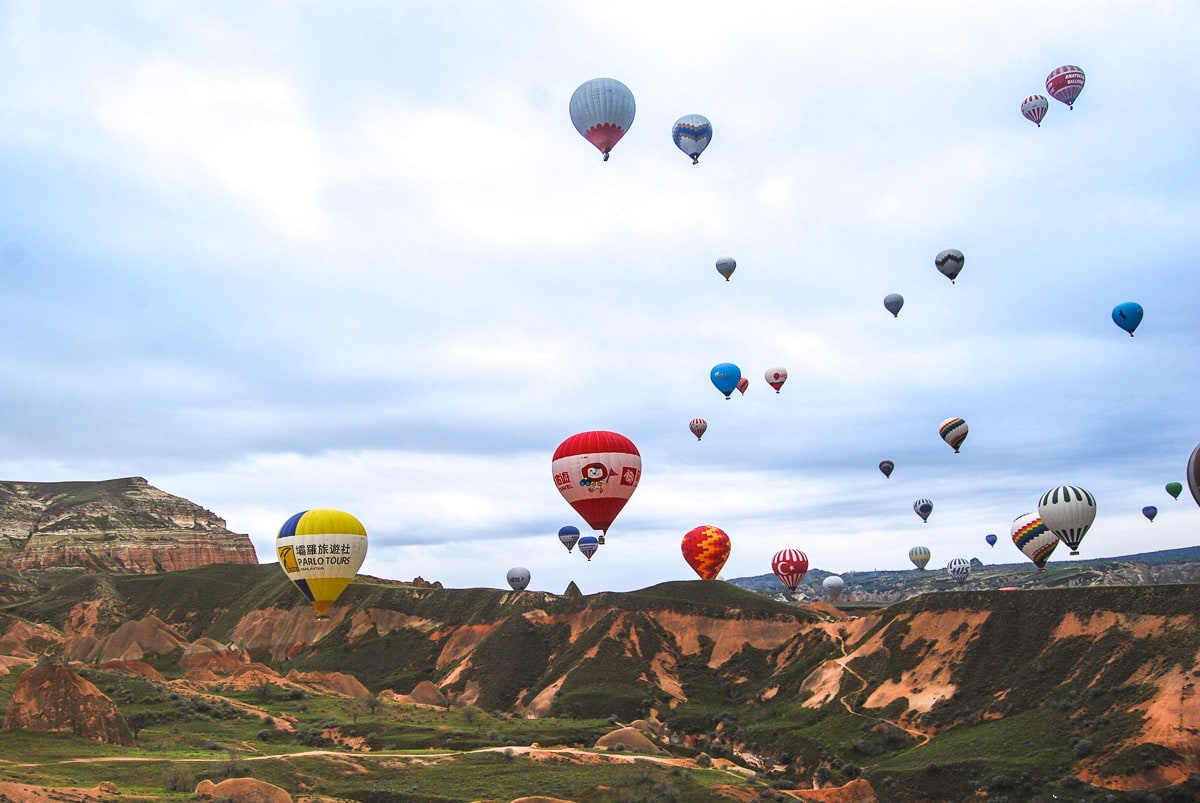 Cappadocia hot air balloon tour