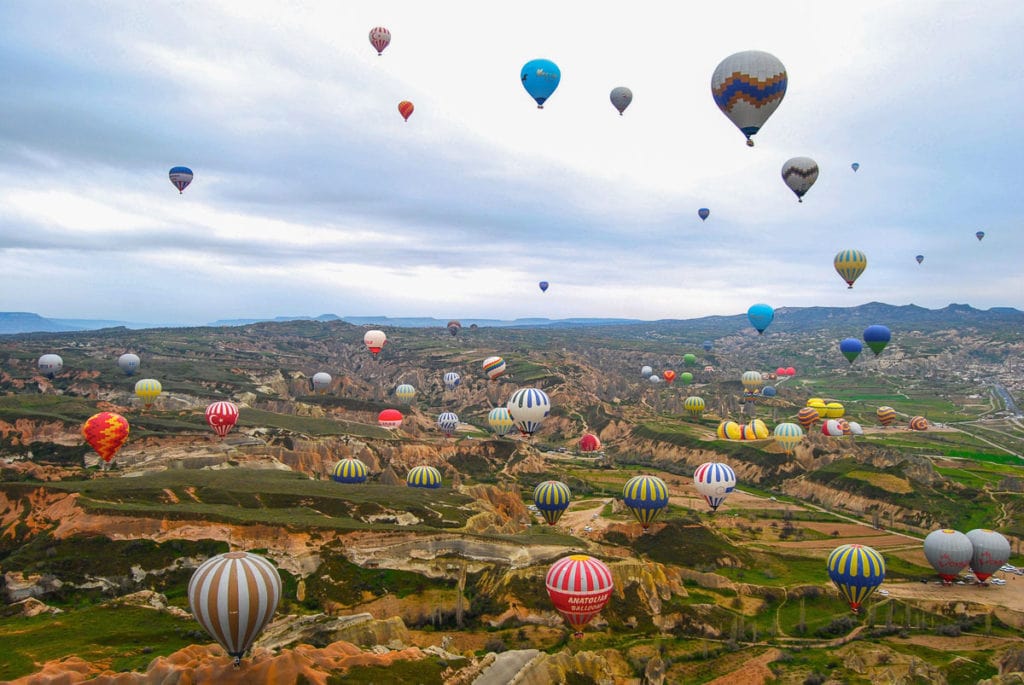 Cappadocia hot air balloon tour