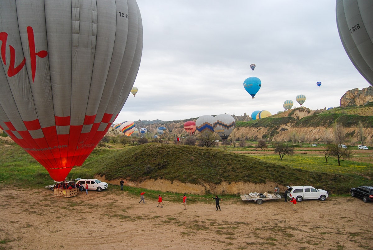 Take off - Cappadocia hot air balloon tour