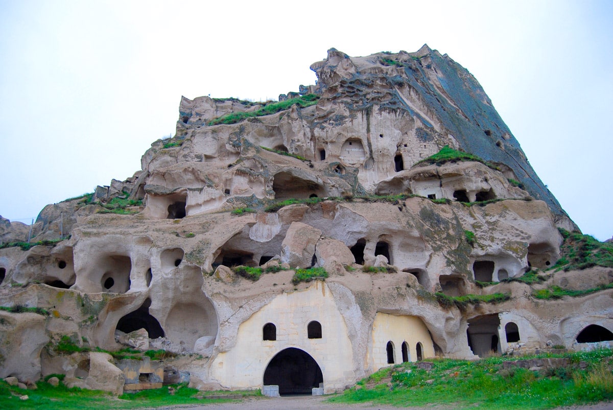 Uchisar Castle, Cappadocia, Turkey