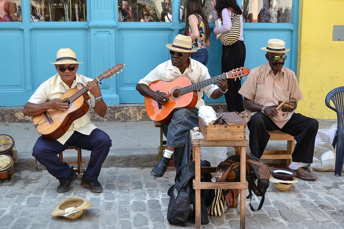 Musicians in Havana, Cuba