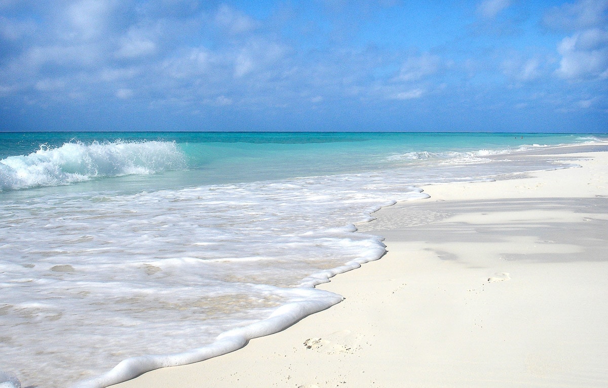 Paradise beaches in Varadero, Cuba