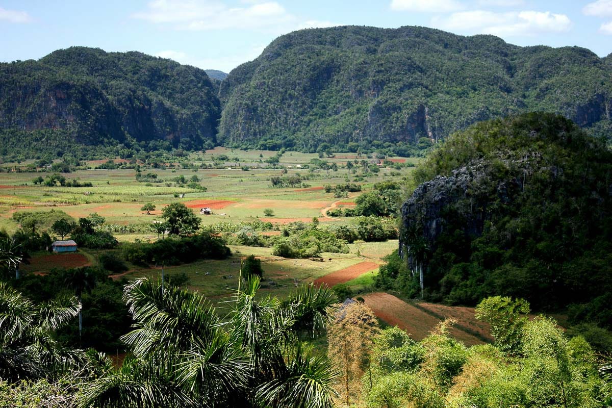 Lush views in Vinales, Cuba