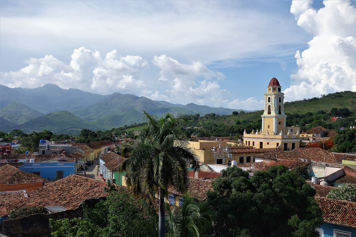 Mountain views in Trinidad, Cuba