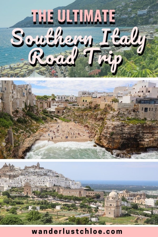 southern italy travel itinerary