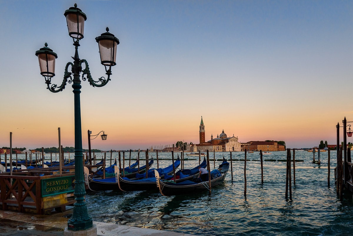 Venice at sunset