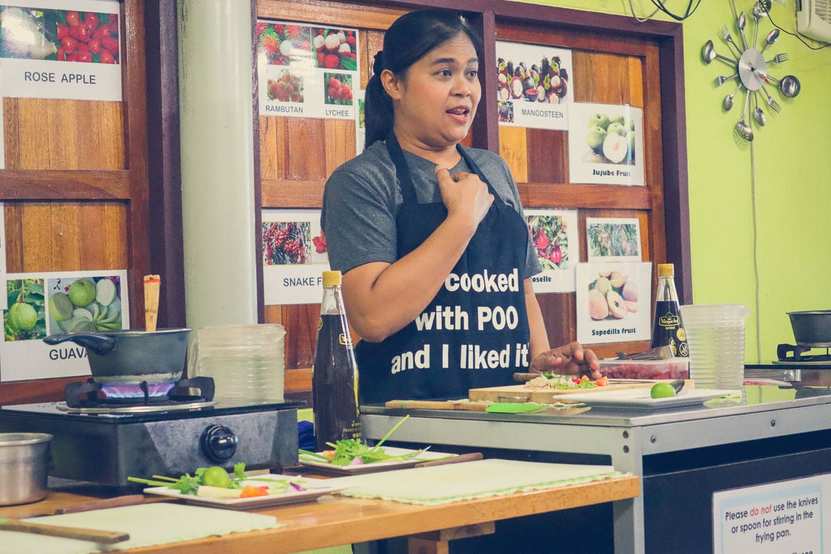 Cooking With Poo cooking class, Bangkok