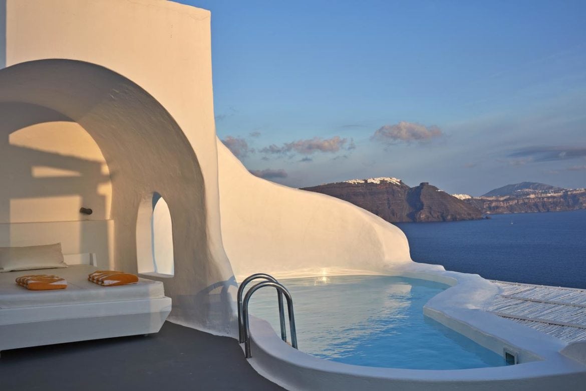 The Best Honeymoon Hotels in Santorini 2024 Guide