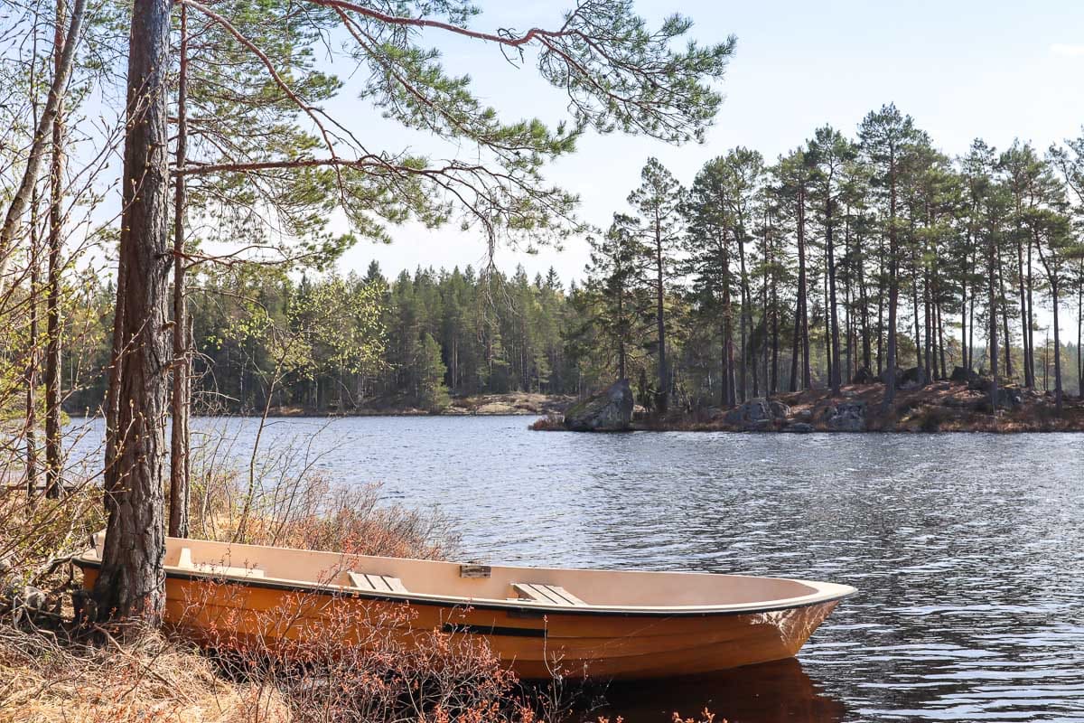 Beautiful views on the Sörmlandsleden, Sweden