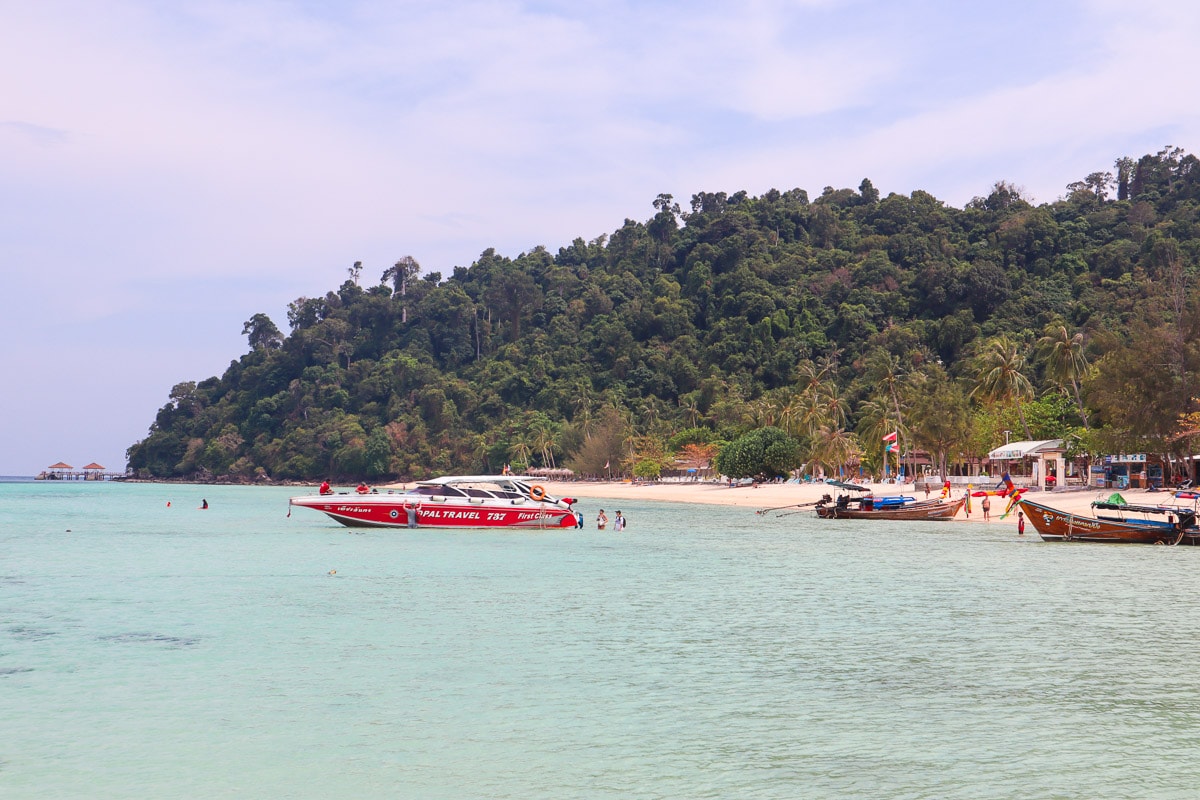 Paradise beaches on our four island tour from Koh Lanta