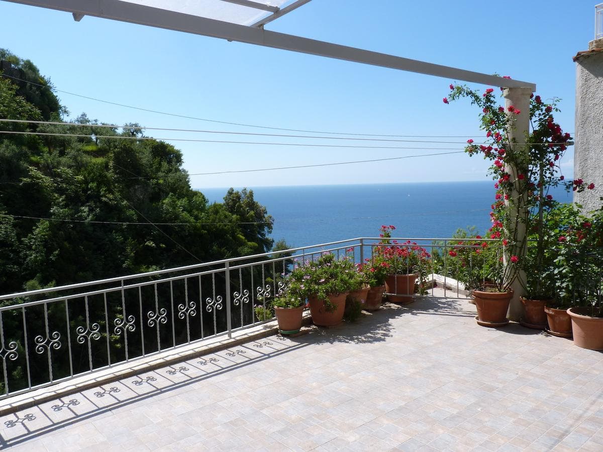 Terrace at Casa Fortunata, Positano