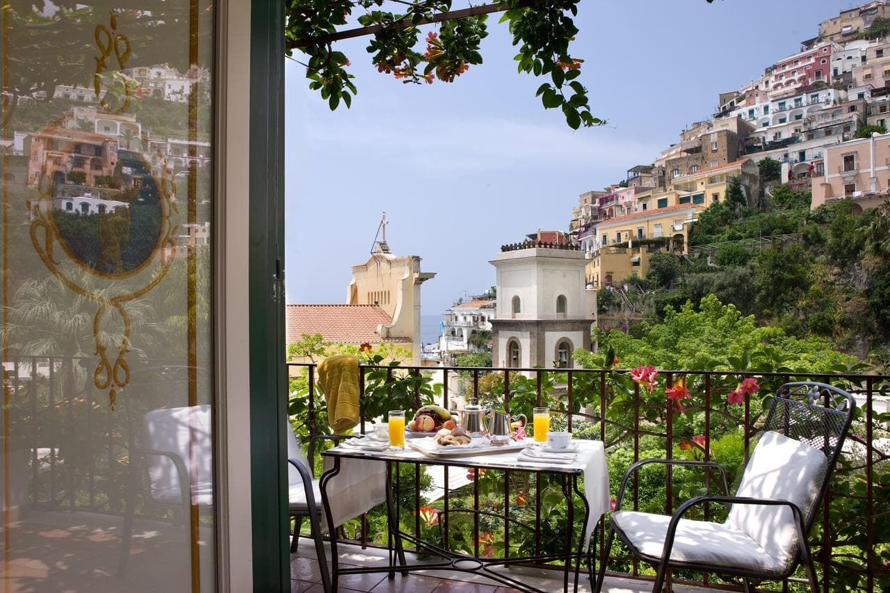 View from Hotel Palazzo Murat, Positano