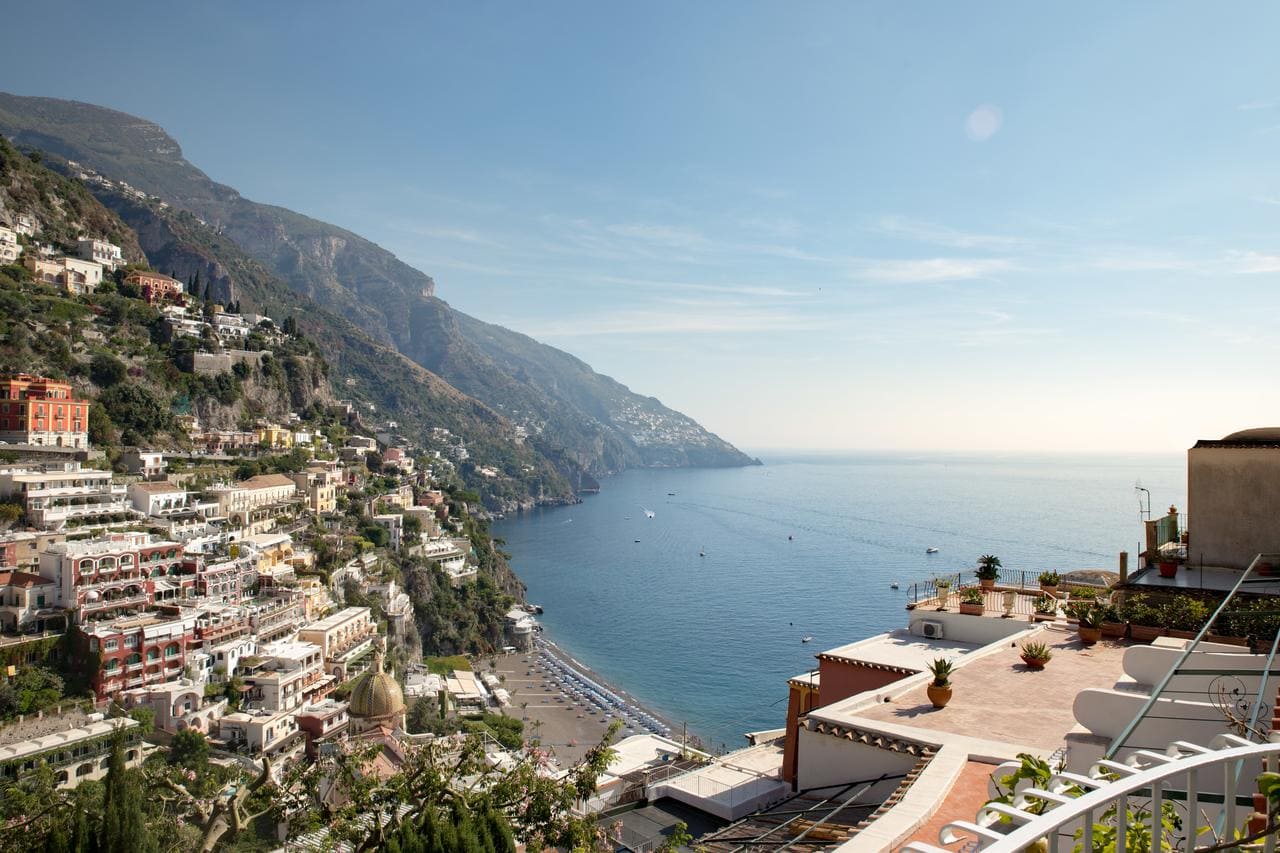 Amazing view from Hotel Poseidon, Positano