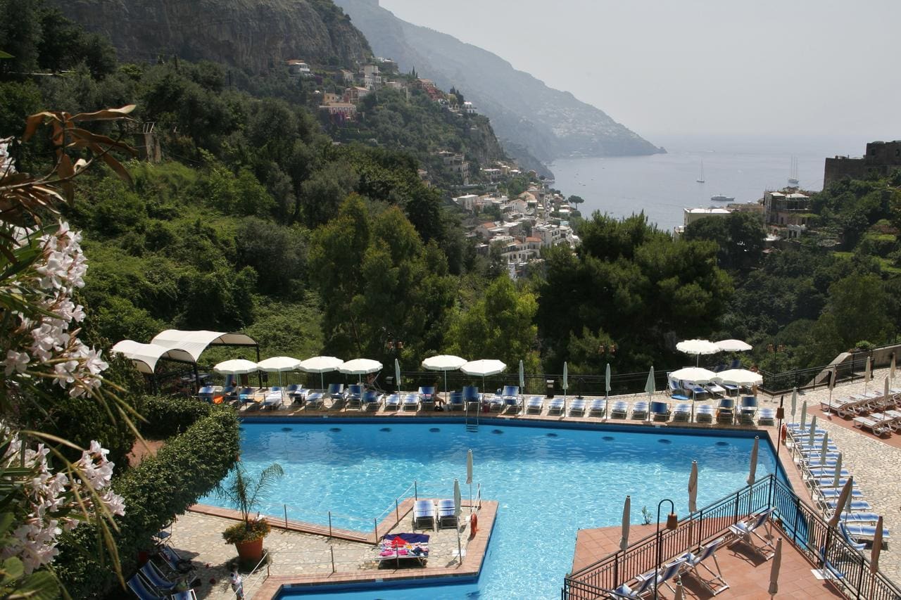 Swimming pool at Hotel Royal Positano