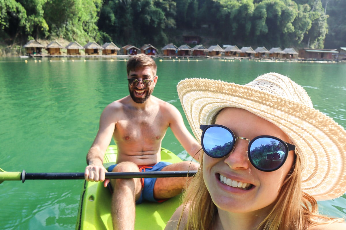 Kayaking in Khao Sok National Park