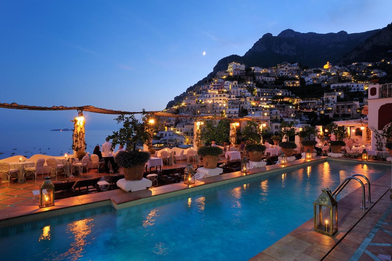 Pool at Le Sirenuse, Positano