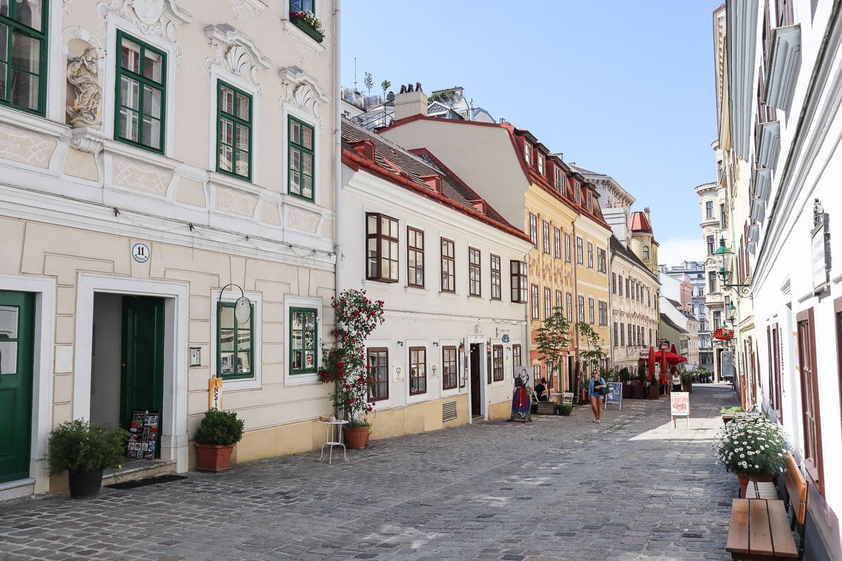 Exploring Vienna's prettiest streets