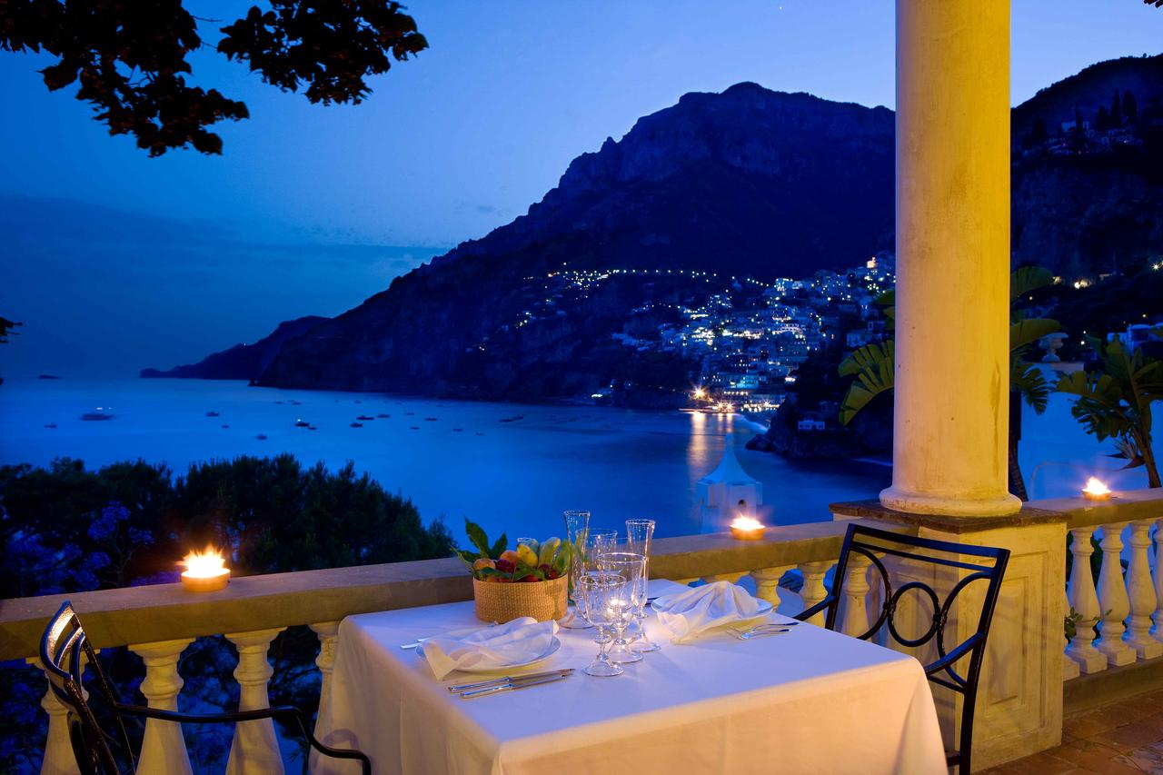 View from the restaurant at Villa Treville, Positano